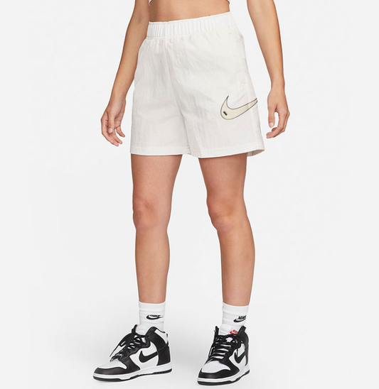 Nike Sportswear Swoosh Women's Woven High-Waisted Shorts
