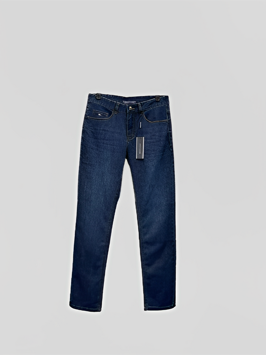 Tommy Hilfiger Blue Denton Straight Fit Stretch Jeans