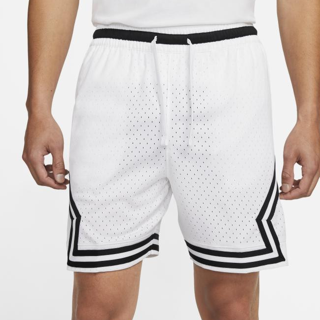 Jordan Dri-FIT Sport Men's Diamond Shorts White