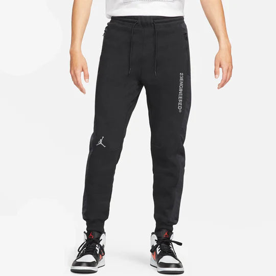 Men's Air Jordan Environmental Friendly Reflective Sports Pants Black DJ0181-010