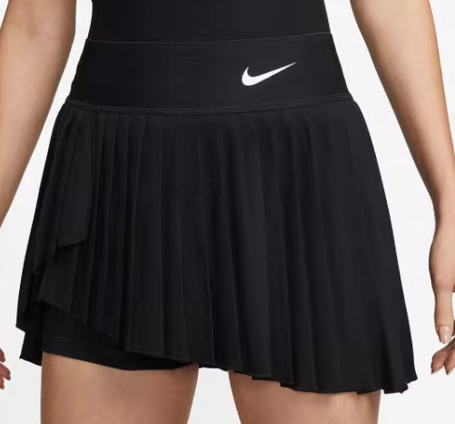 NikeCourt Dri-FIT Advantage Women's Pleated Tennis Skirt Black