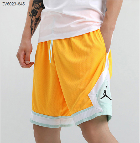 Jordan Dri-FIT Sport Men's Diamond Shorts Yellow