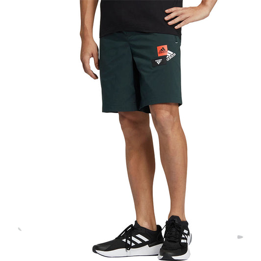 Men's adidas Logo Printing Woven Thin Breathable Sports Shorts