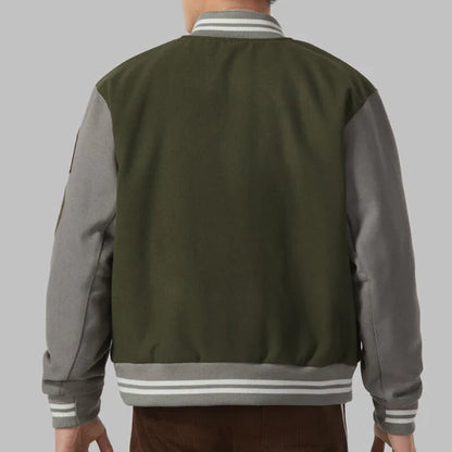 Nike Outdoor Varsity Jacket 'Olive Green'