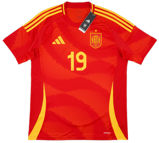 2024-25 Spain Home Shirt Lamine Yamal #19