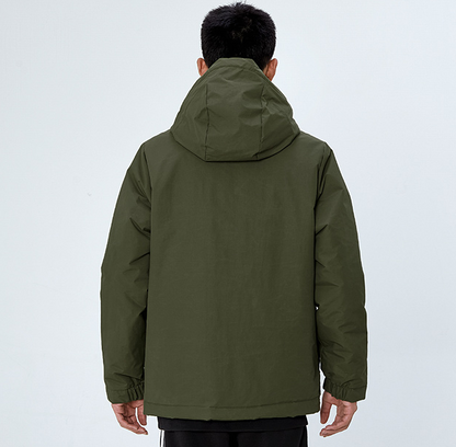 ADIDAS Utilitas 3-Stripes Hooded Jacket