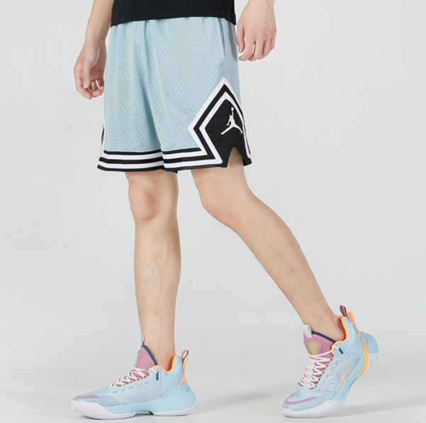 Jordan Dri-FIT Sport Men's Diamond Shorts Light Blue