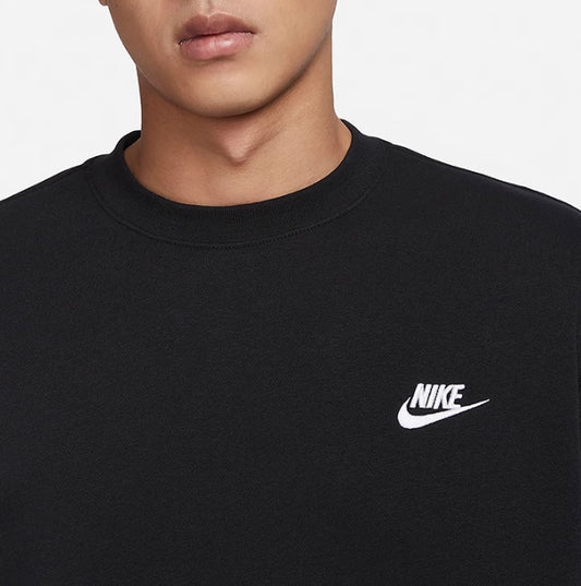 Nike Club Fleece Men's Brushed-Back Graphic Crew