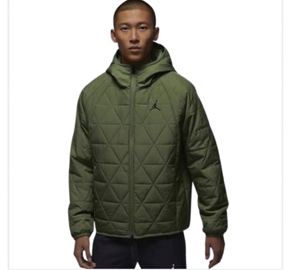 Air Jordan Therma fit cotton jacket ‘olive green’