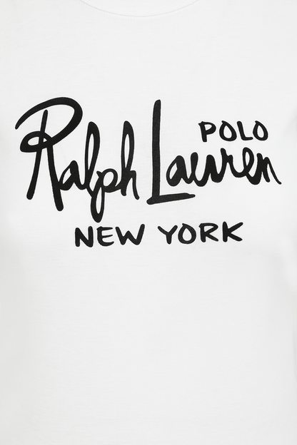 POLO RALPH LAUREN
LOGO RIBBED COTTON TEE