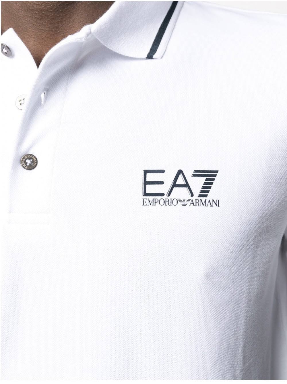 EA7 Emporio Armani
logo-print polo shirt