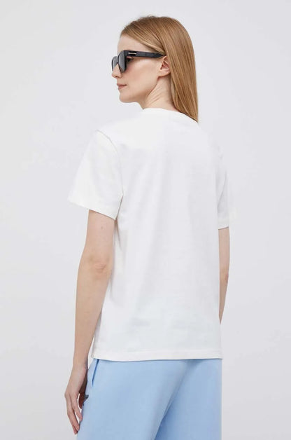 Lacoste cotton T-shirt Lacoste x Netflix
white color