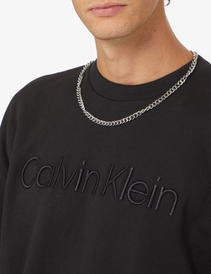 CALVIN KLEIN MEN'S SWEATSHIRT ICONIC SPACER