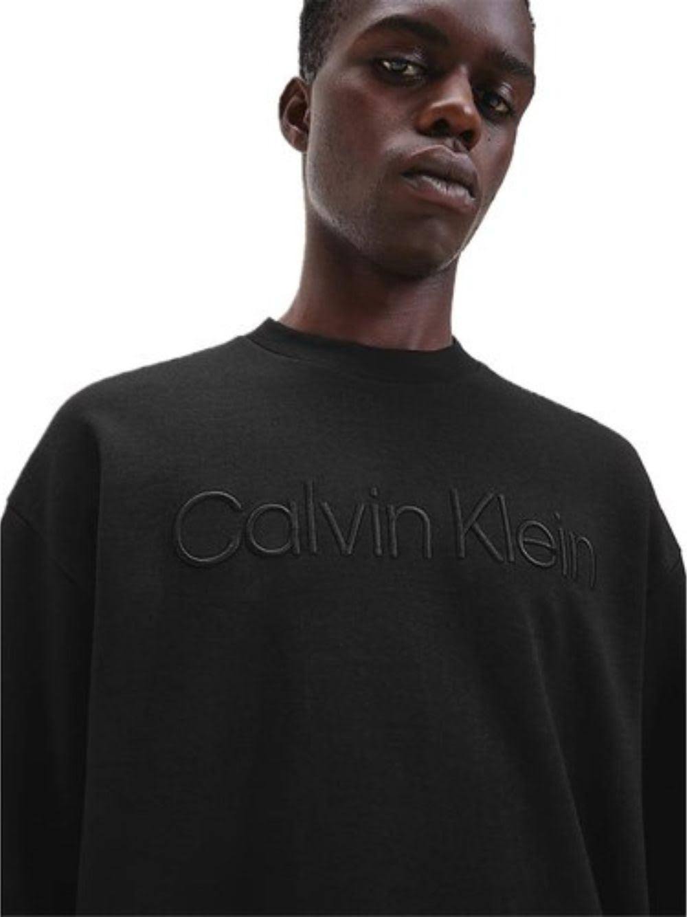 CALVIN KLEIN MEN'S SWEATSHIRT ICONIC SPACER