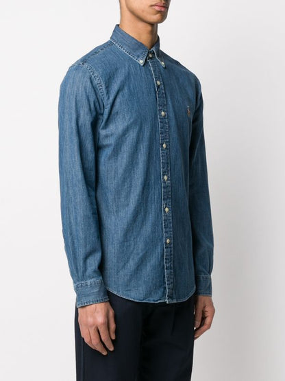 Polo Ralph Lauren
button-down logo denim shirt