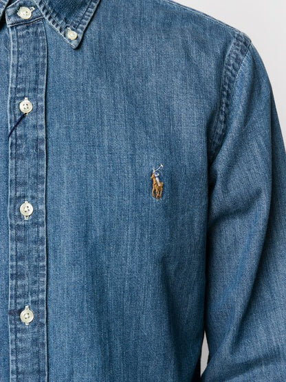 Polo Ralph Lauren
button-down logo denim shirt