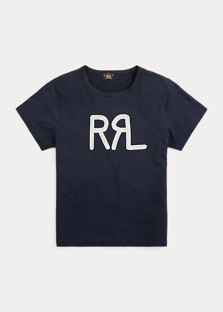 Women Ralph Lauren Logo Cotton Jersey T-Shirt