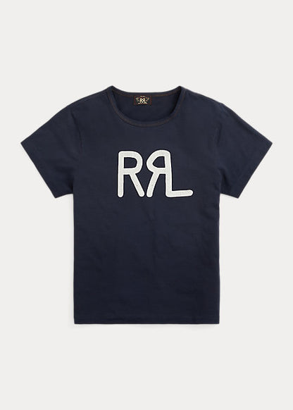 Women Ralph Lauren Logo Cotton Jersey T-Shirt