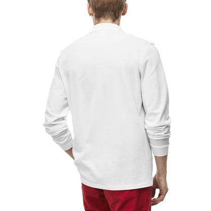 Lacoste Long Sleeve Polo Shirt White