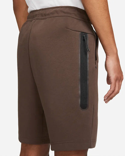 NIKE TECH SHORTS BAROQUE BROWN MEN