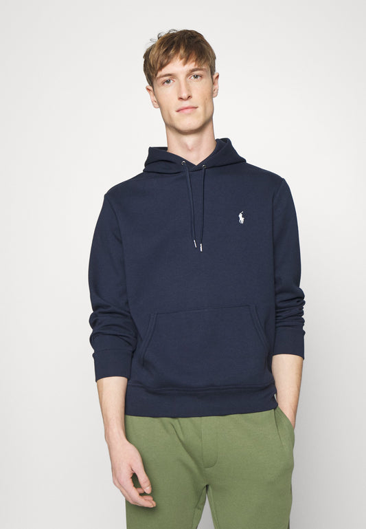 RALPH LAUREN BASIC HOODIE NAVY