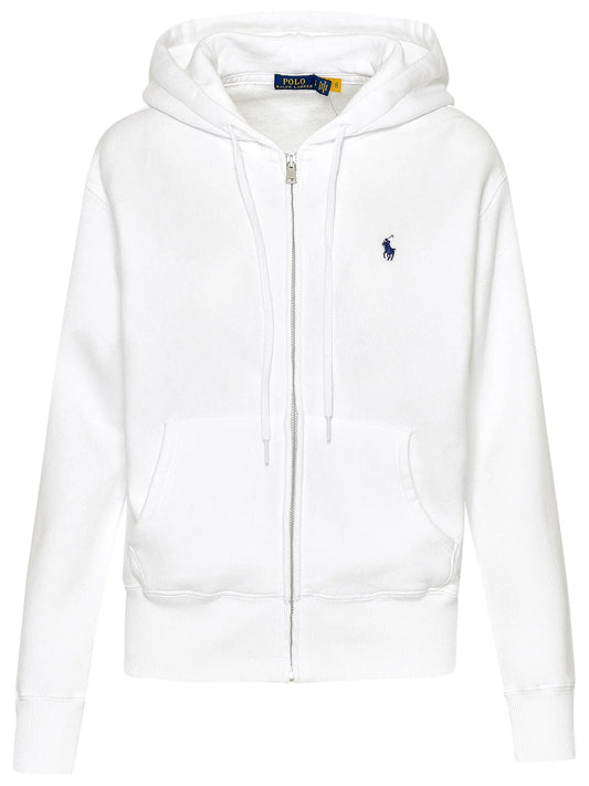 Polo Ralph Lauren Logo Embroidered Zipped Hoodie