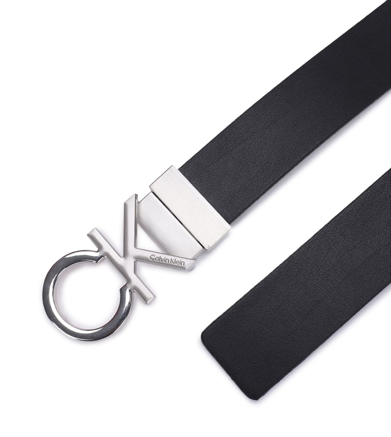 CALVIN KLEIN JEANS
Black Leather Reversible Belt