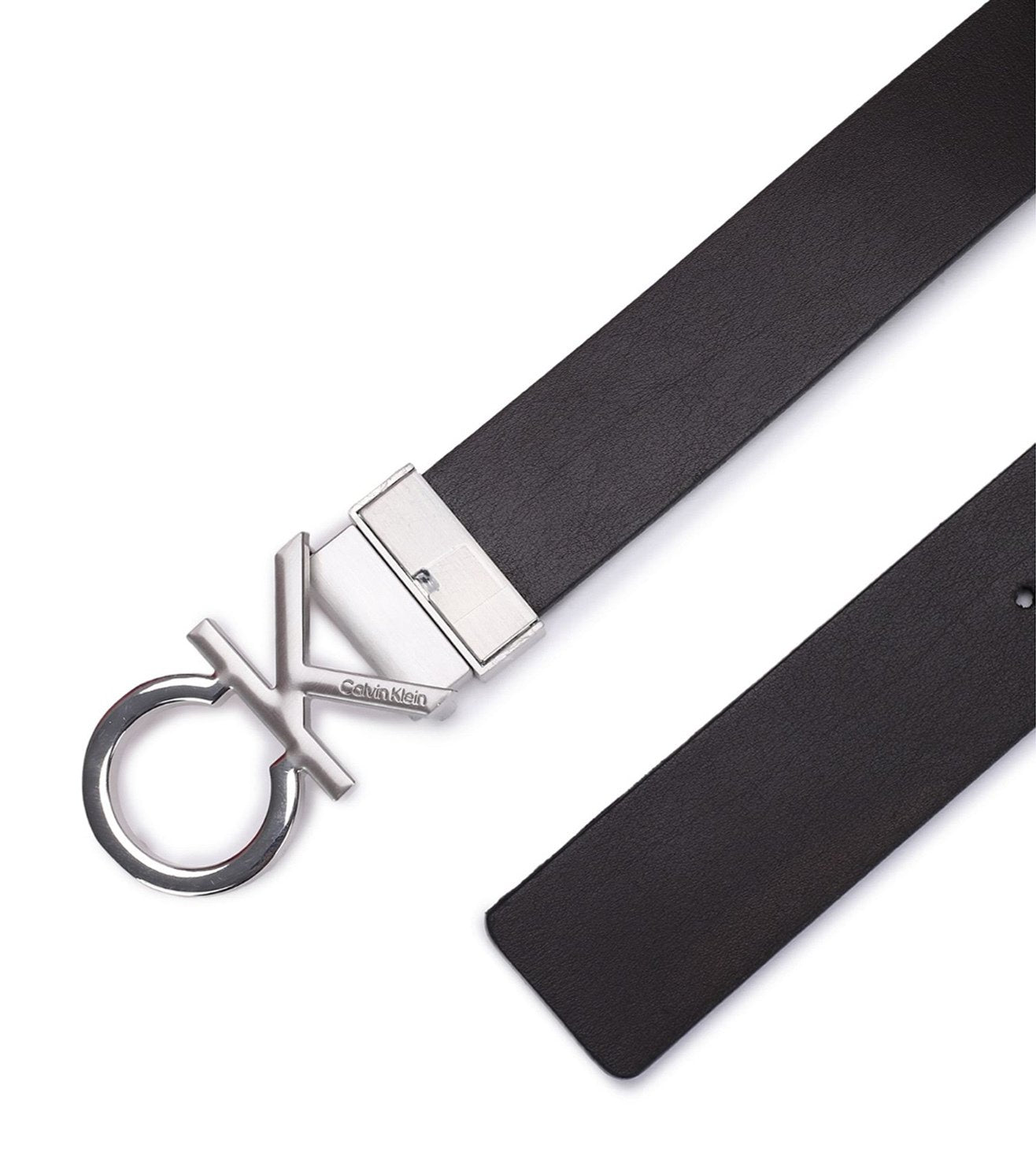 CALVIN KLEIN JEANS
Black Leather Reversible Belt