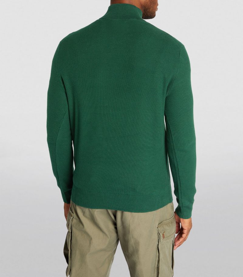 POLO RALPH LAUREN Half Zip Sweat - Green