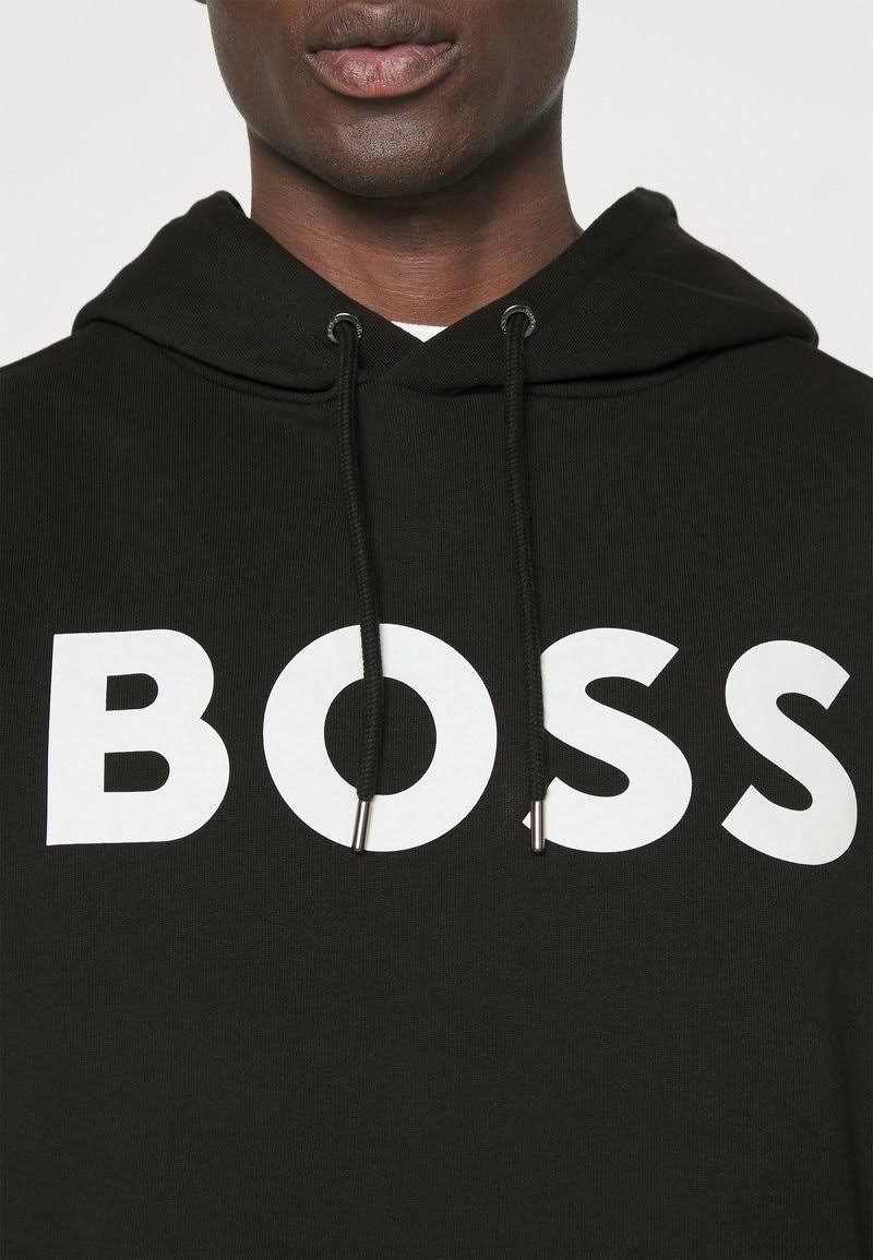 BOSS Men's We Basic Logo Hoodie Black
