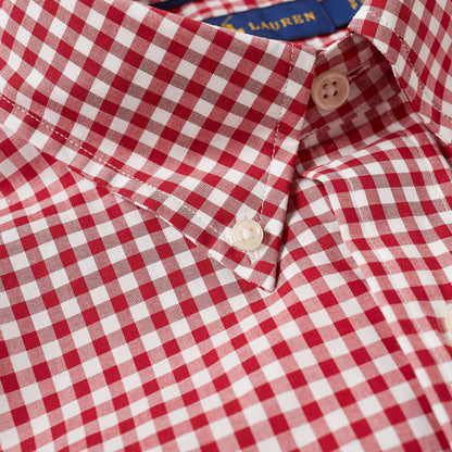 POLO RALPH LAUREN BUTTON DOWN GINGHAM SHIRT