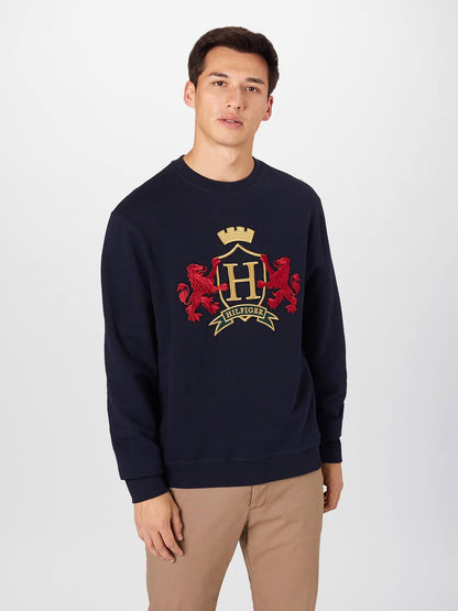 Sweatshirt Tommy Hilfiger Icon Navy Blue Man