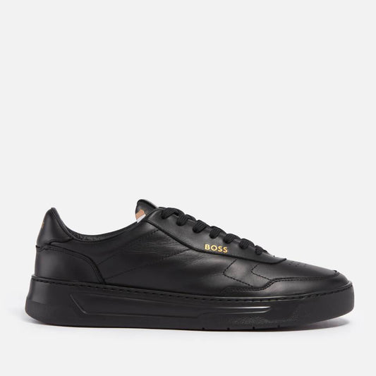 BOSS Men's Baltimore Tenn Leather Trainers