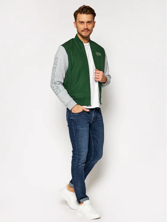 Lacoste Bomber jacket BH1553 Green Regular Fit