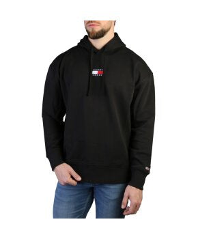 Sweatshirt College Schwarz Relaxed Fit