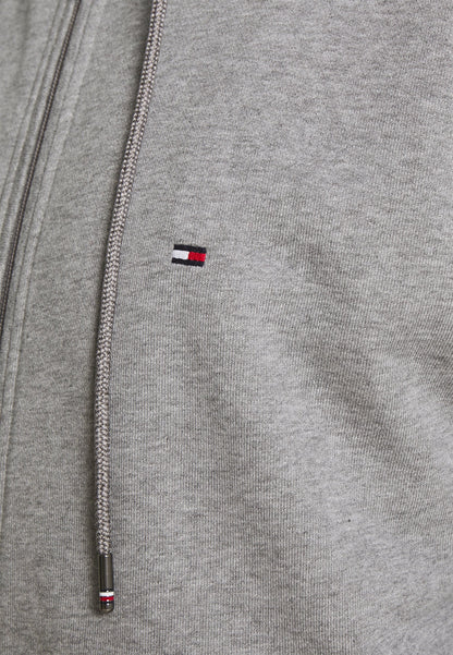 TOMMY HILFIGER ESSENTIAL ZIP HOODIE Grey