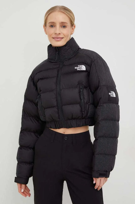 The North Face Women's Black Rusta Puffer Jacket white