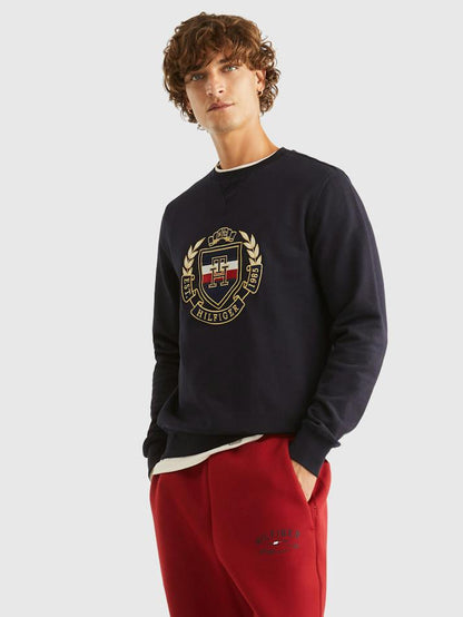 TOMMY HILFIGER ICON STACK CREST SWEATSHIRT