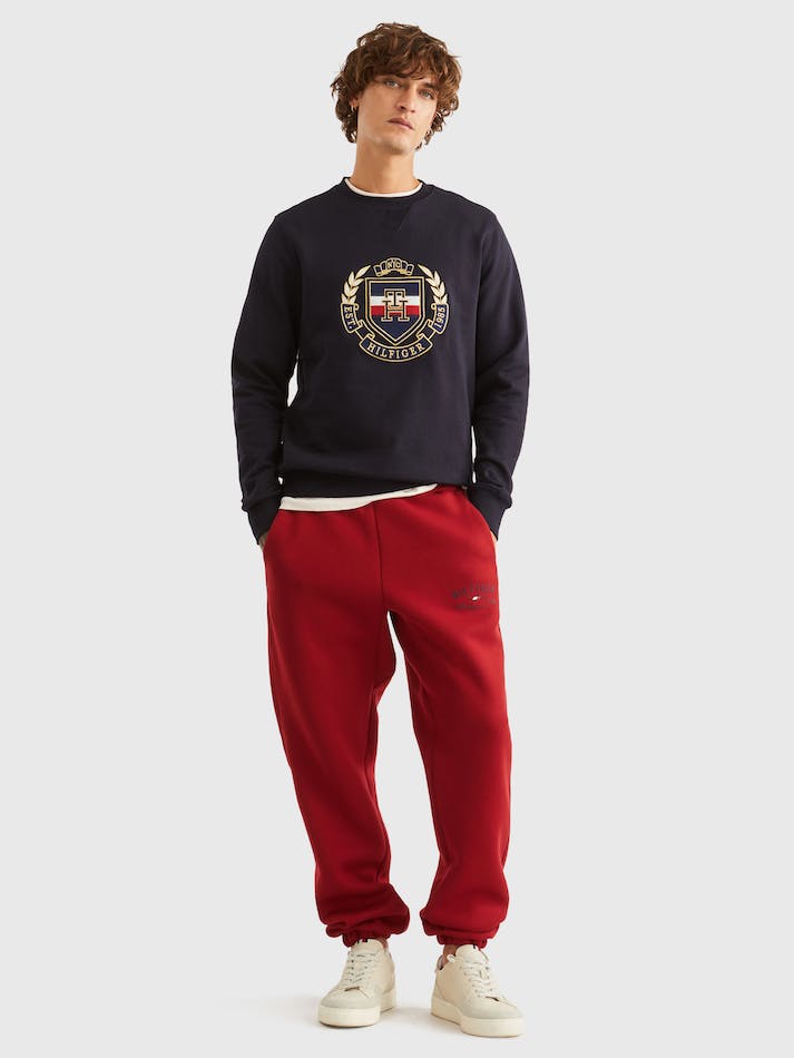 TOMMY HILFIGER ICON STACK CREST SWEATSHIRT