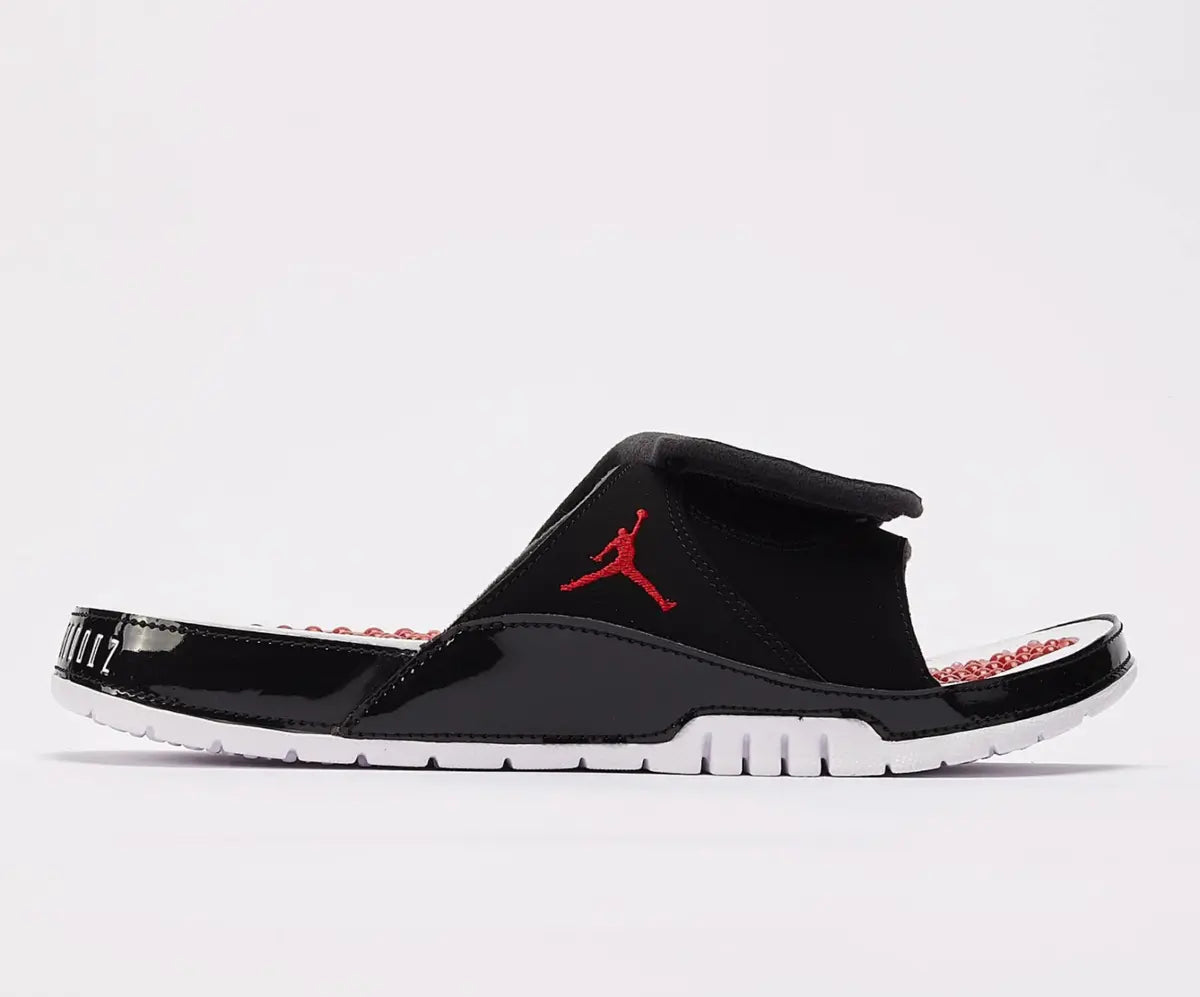 Air Jordan Hydro 11 Retro Slides "WHITE BREDS"