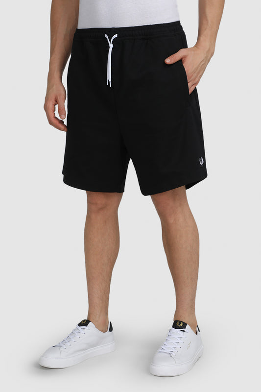 Fred Perry logo-embroidered drawstring shorts