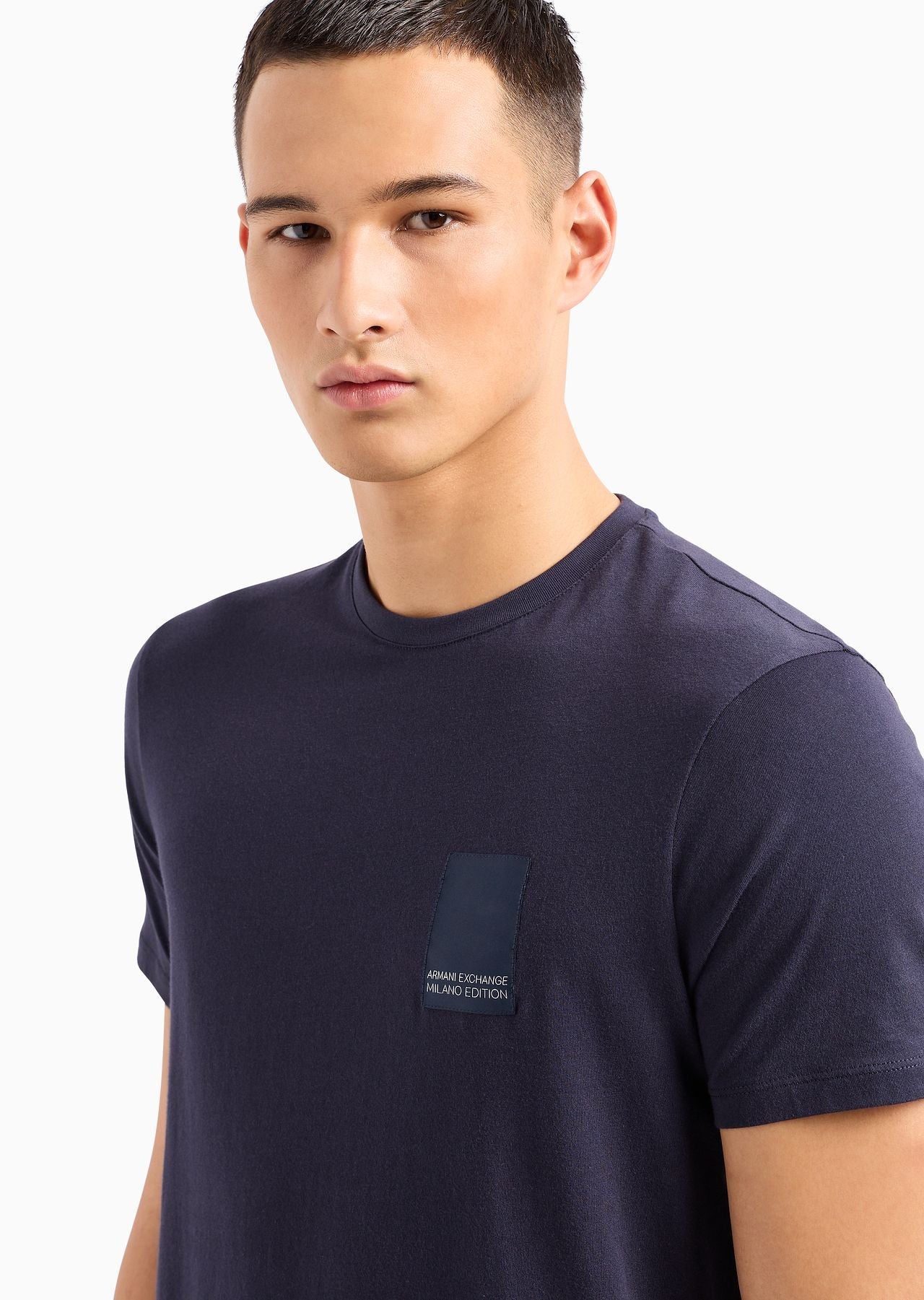 Armani Exchange ASV regular fit T-shirt in organic cotton