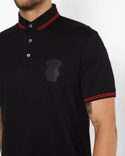 EMPORIO ARMANI Manga Bear Classic Polo T-shirt