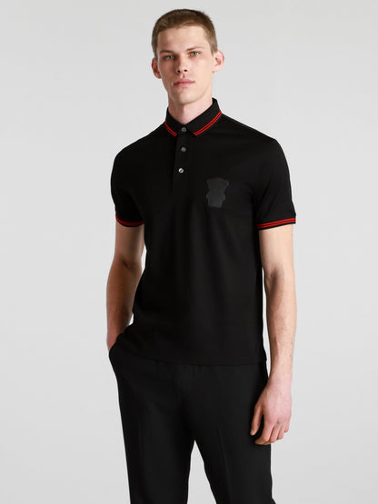 EMPORIO ARMANI Manga Bear Classic Polo T-shirt