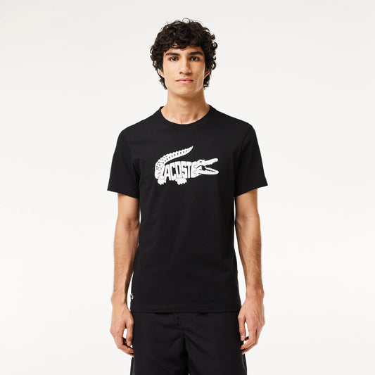 Lacoste Sport Ultra-Dry Croc Print T-Shirt