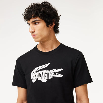 Lacoste Sport Ultra-Dry Croc Print T-Shirt