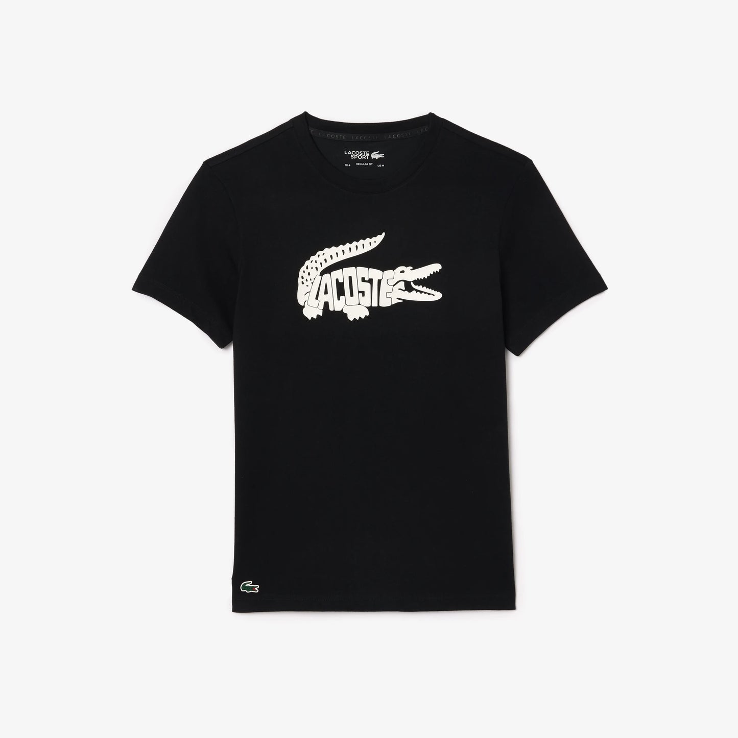 Lacoste Sport Ultra-Dry Croc Print T-Shirt