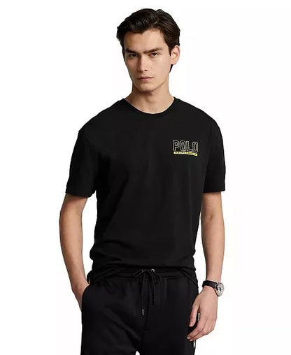 Polo Ralph Lauren Men's Classic-Fit Logo Jersey Crewneck T-Shirt Black