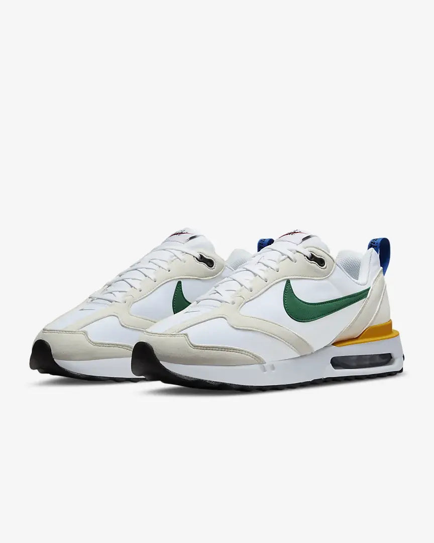 NIKE AIR MAX DAWN - WHITE / GREEN / YELLOW - DV3489 100