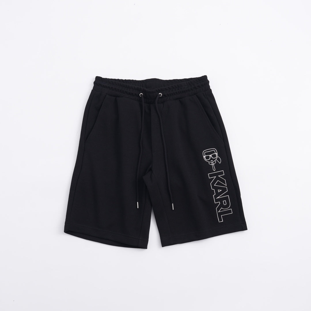 KARL LAGERFELD SHORTS VERTICAL LOGO